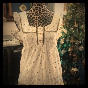 Daytrip sunburst print top